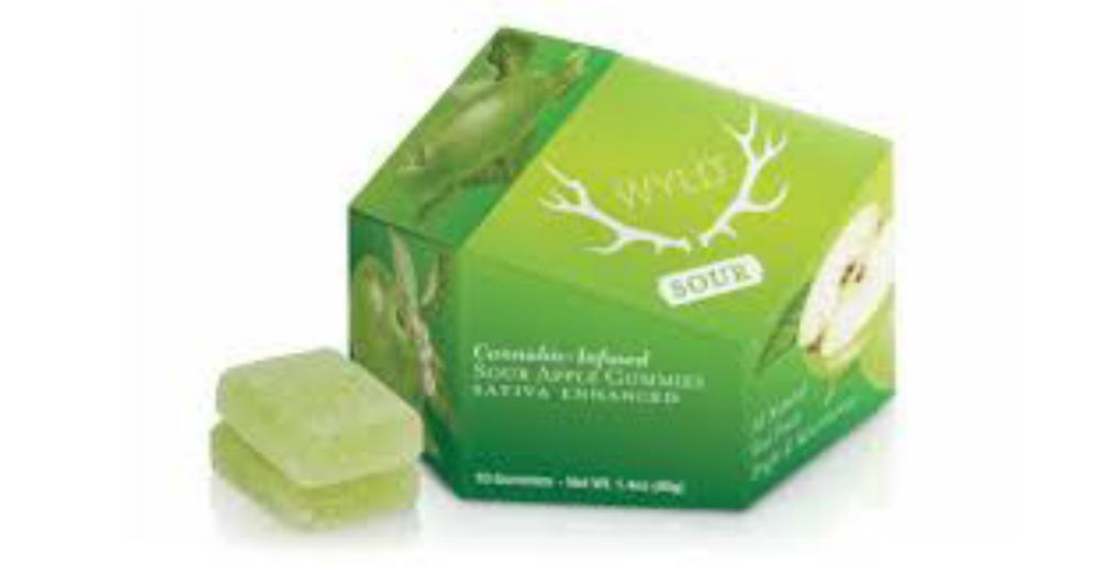 Sour Apple Sativa Enhanced Gummies | 100mg